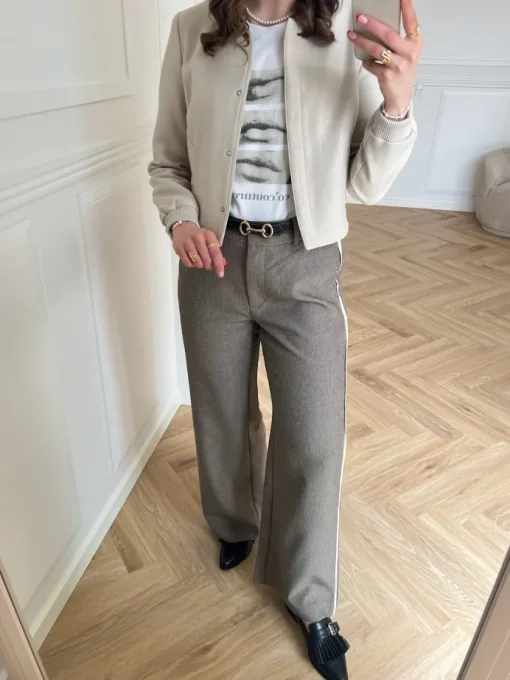 Co'Couture Boston Crop Jakke Bone