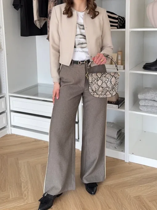 Co'Couture Boston Crop Jakke Bone