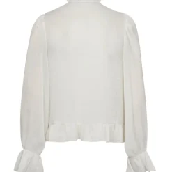 Co'Couture Melina Frill Skjorte White