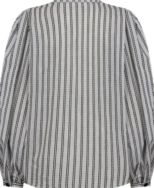 Co'Couture Nora V Skjorte White/Black