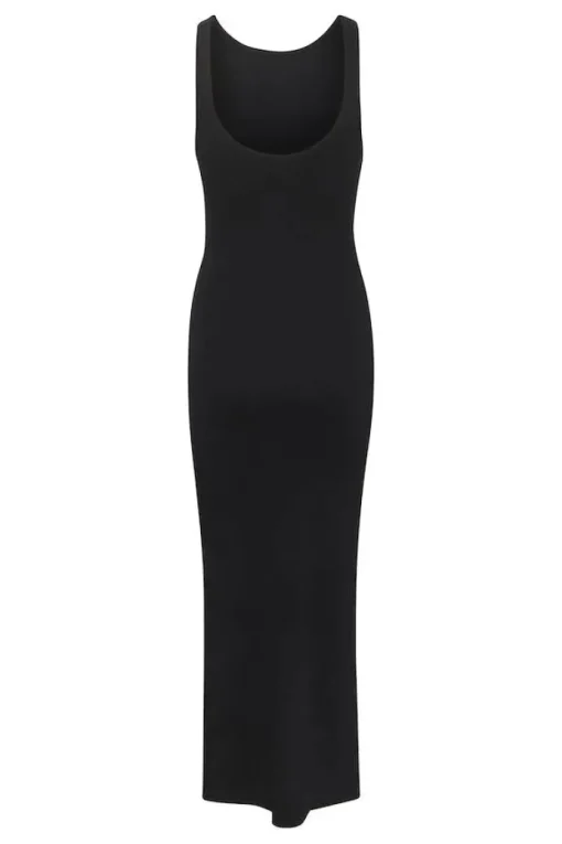 Gestuz Drew SL Reversible Long Kjole Black NO25