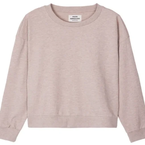 Mads Nørgaard Airy Denver Sweatshirt Oatmeal Melange