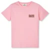 Mads Nørgaard Single Organic Trenda P T-Shirt Candy Pink