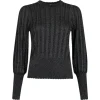 Neo Noir Dary Glitter Strik Bluse Army