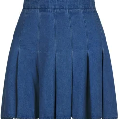 Neo Noir Laurina Denim Nederdel Dark Blue