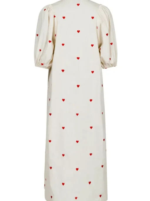 Neo Noir Verossa Hearts Kjole Creme