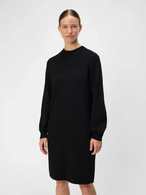 Object Reynard LS Strikkjole Black