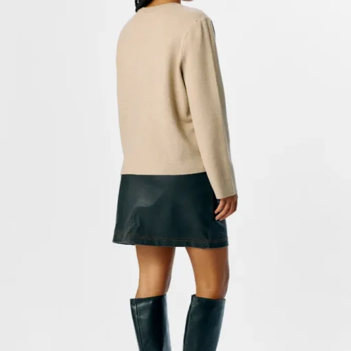 Object Reynard O-Neck Strik Humus Melange NO25