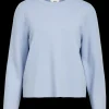 Object Reynard Square Sleeve O-Neck Strik Brunnera Blue NO25