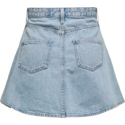 Only Eden A Nederdel Light Blue Denim