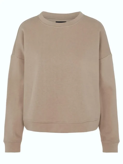 Pieces Chilli Sweatshirt SilverMink NO25