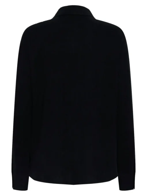 Pieces Vinsty LS Skjorte Black